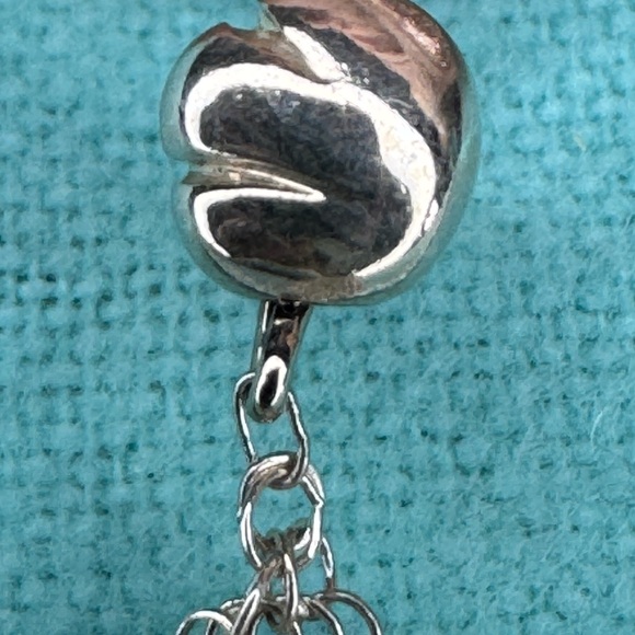 NOW LOWER PRICE Vintage Tiffany & Co Mesh Scarf Elsa Peretti Earrings - Picture 6 of 9